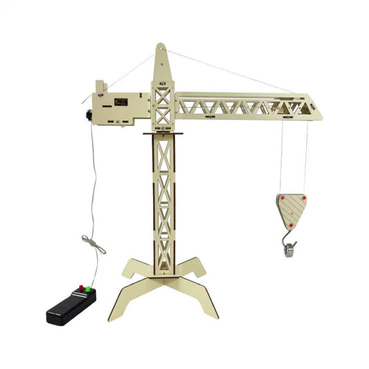 3D Wooden DIY Tower Crane