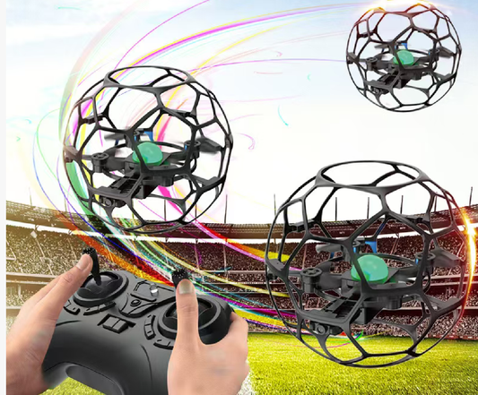 Drop-resistance and upgraded multi-mode air football drone